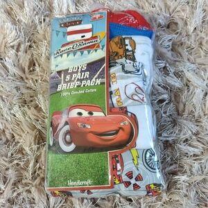 Disney Cars Boys Brief Pack - Multicolor